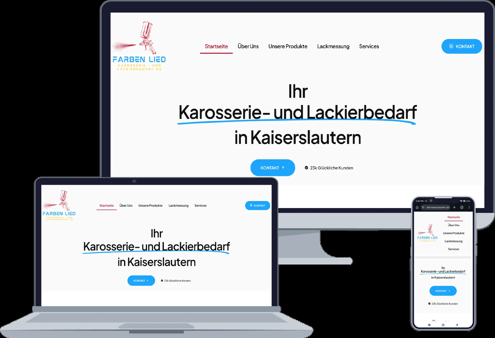 Vorschau des Projekts Farben Lied – Lackierbedarf Harry Lied